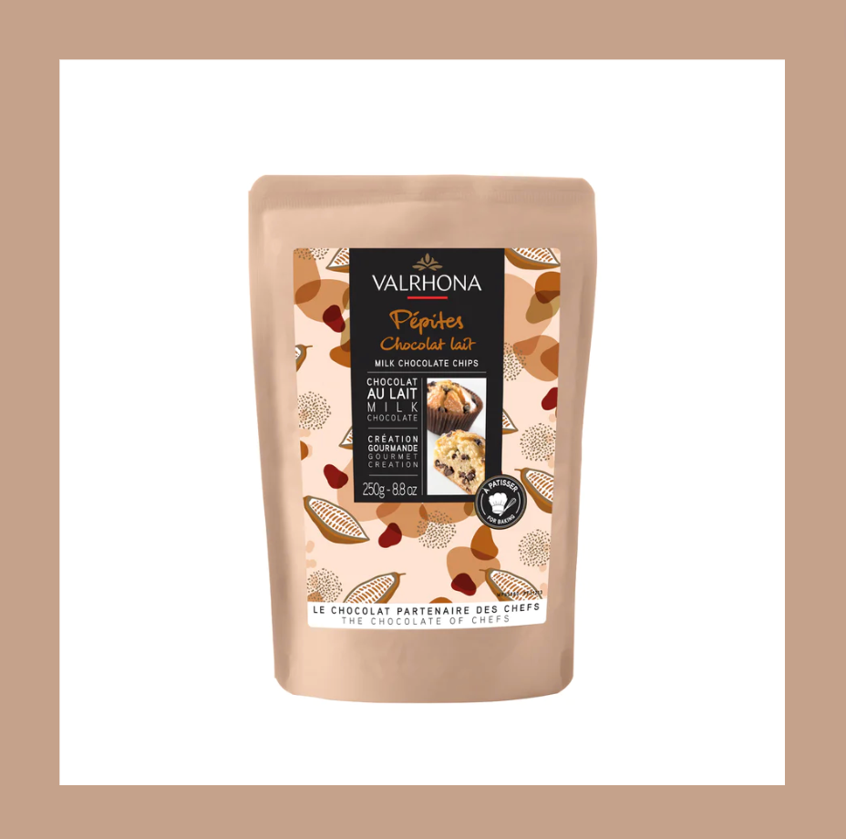 Chocolate Chips 32% Milk | VALRHONA | 250gm