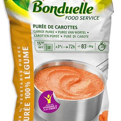 Carrot Puree | BONDUELLE | Frozen | 2.5kg