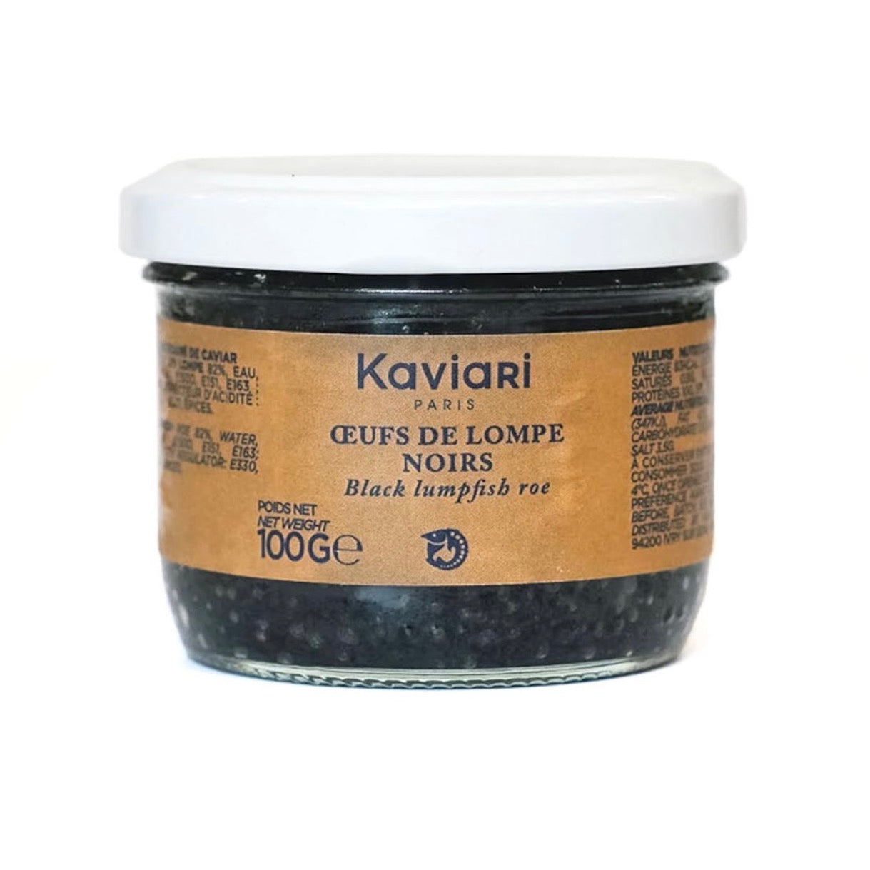 Lumpfish Black Roe | Kaviari | 100g